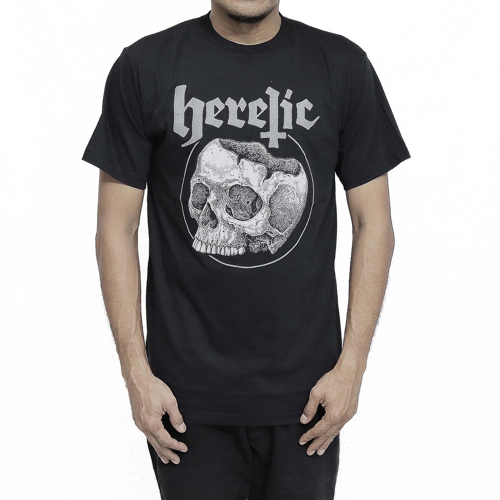 Heretic - T-Shirt - Broken Skull