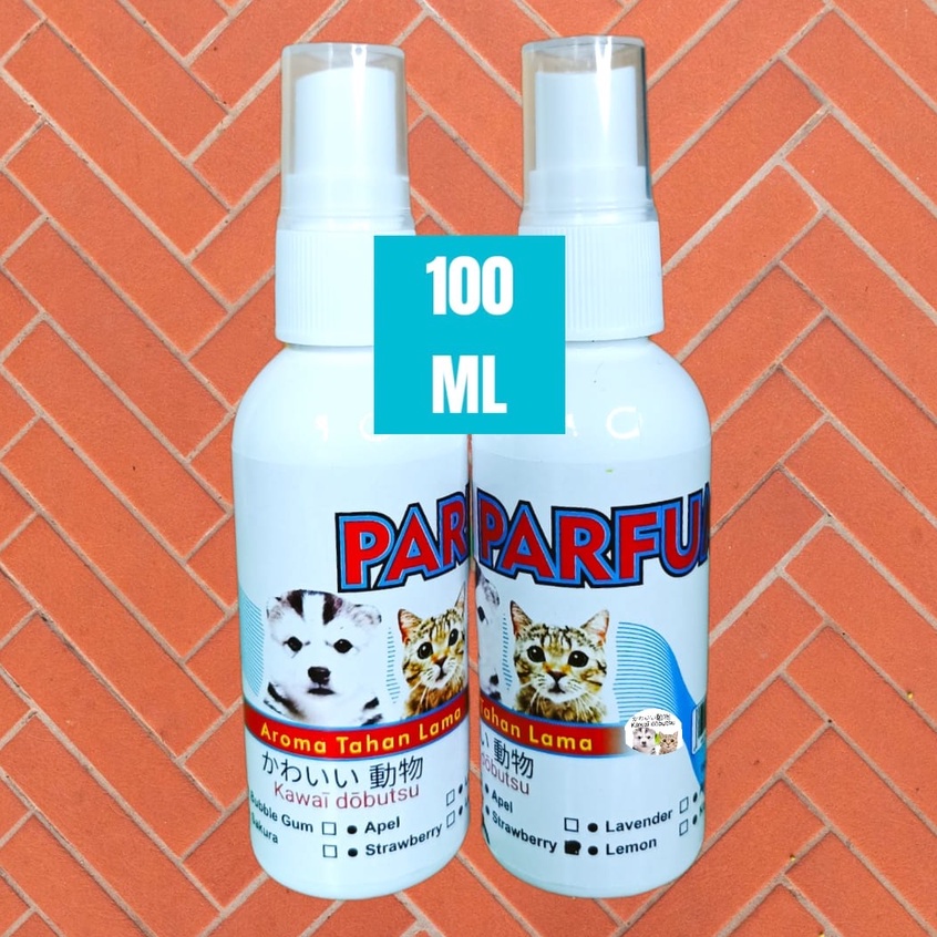 parfum kucing kawai dobutsu 100 ml aroma tahan lama