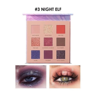 Image of thu nhỏ Original Focallure Pan Eyeshadow Palette 9 color high pigmented - Night Elf⭐⭐⭐⭐⭐ #0