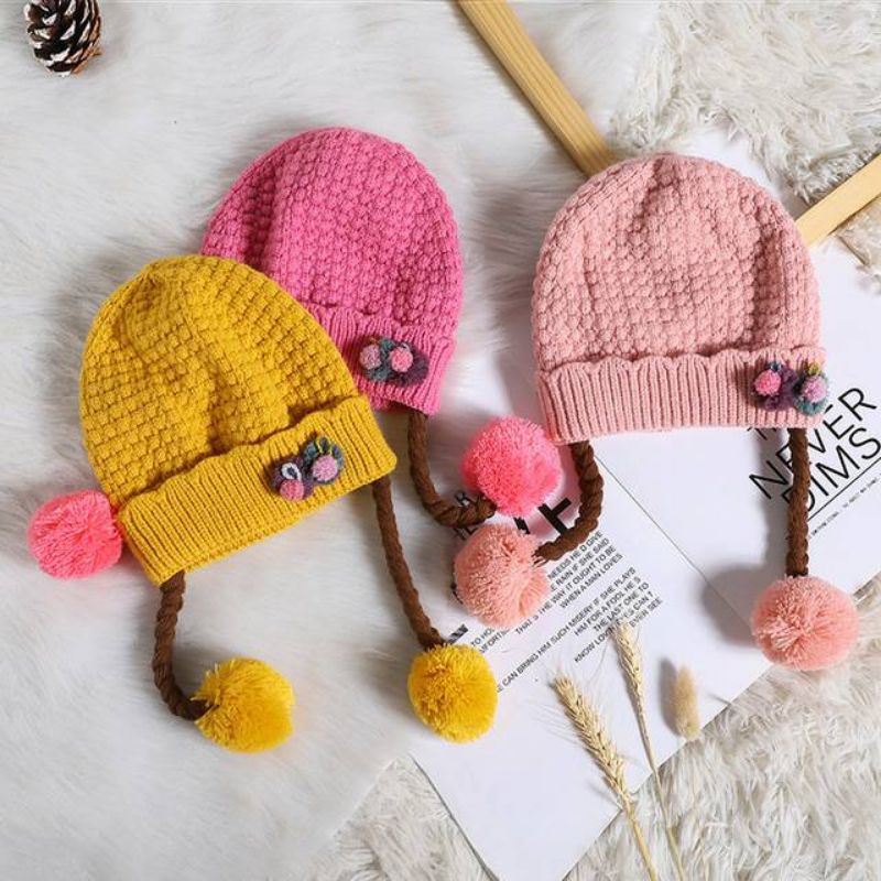 Topi Kupluk Bordir Nama Bayi Perempuan Baru Lahir Newborn