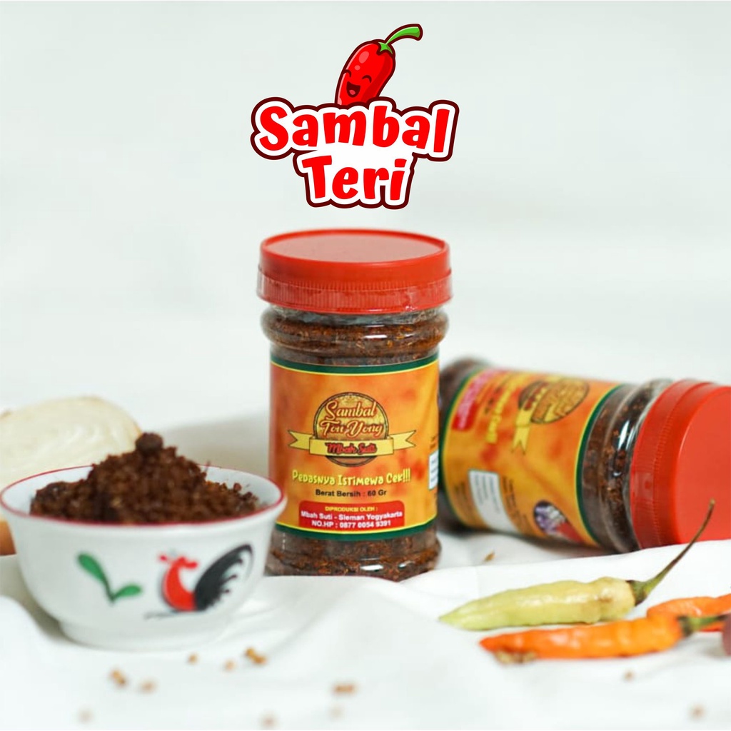 

Sambal Tou Young- Sambal Tabur Rasa TERI Super Pedas /Sambal Teri