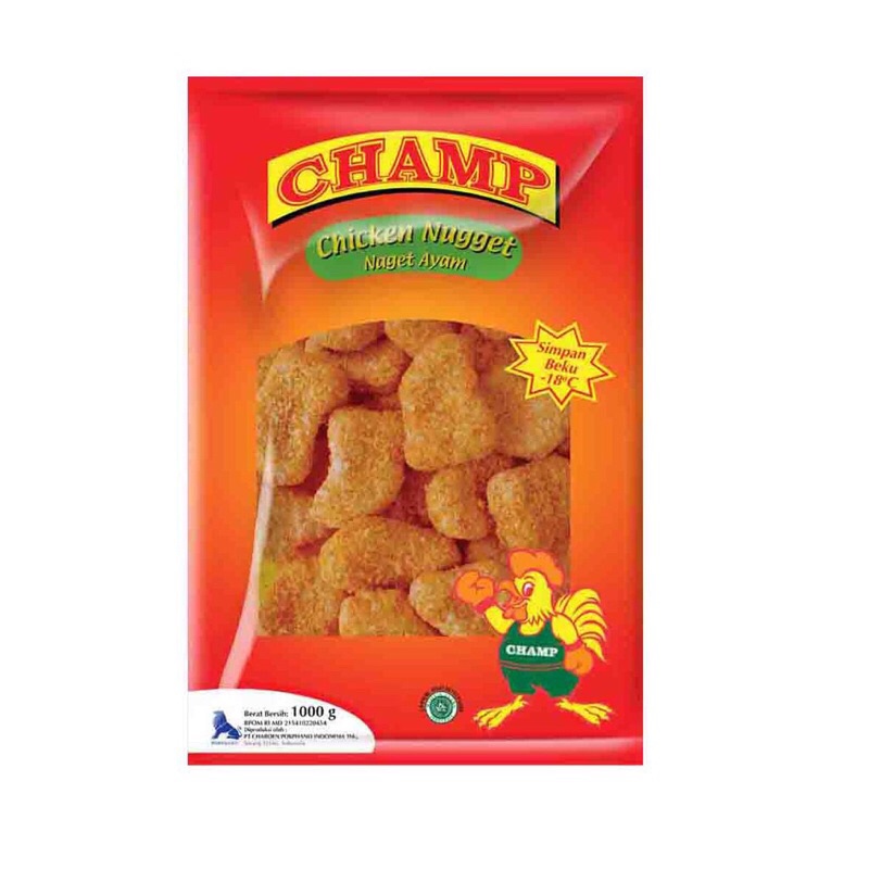 

CHAMP CHICKEN NUGGET 1KG / Naget Ayam