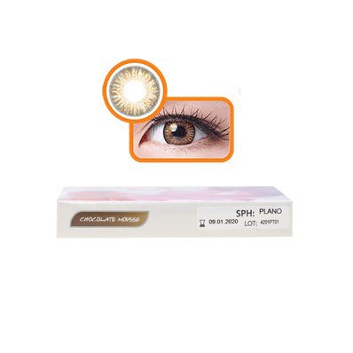 Softlens X2 BIO four - Chocolate Mousse (Normal s/d -10) - BIO4