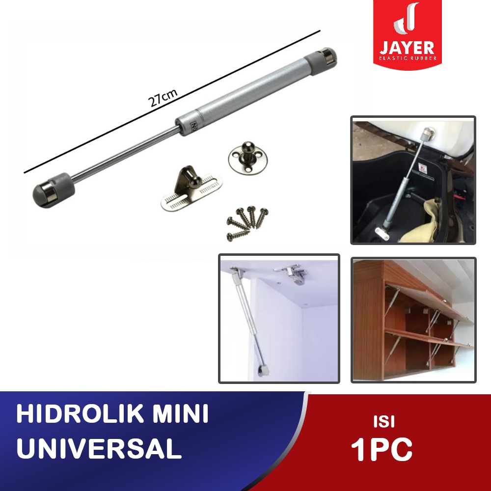 Hidrolik Jok motor / Pegas Jok motor 27cm + Baut 1 Set