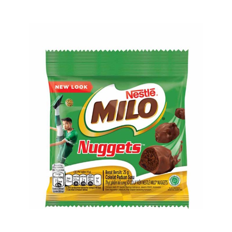 

milo chocolate nuggets 20gr