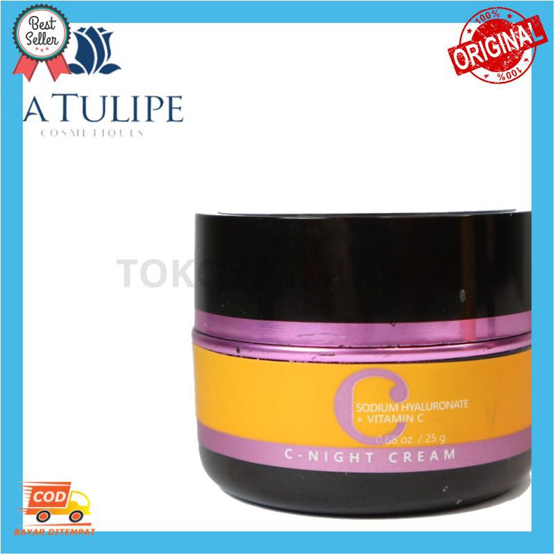 La Tulipe La Tulipe C Night Cream Murah