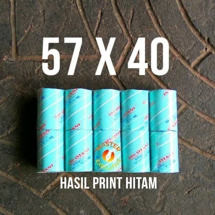 

Dijual Otani 57 x 40 -13 Kertas Struk Thermal Paper / Telstruk - EDC / Edisi Terlaris