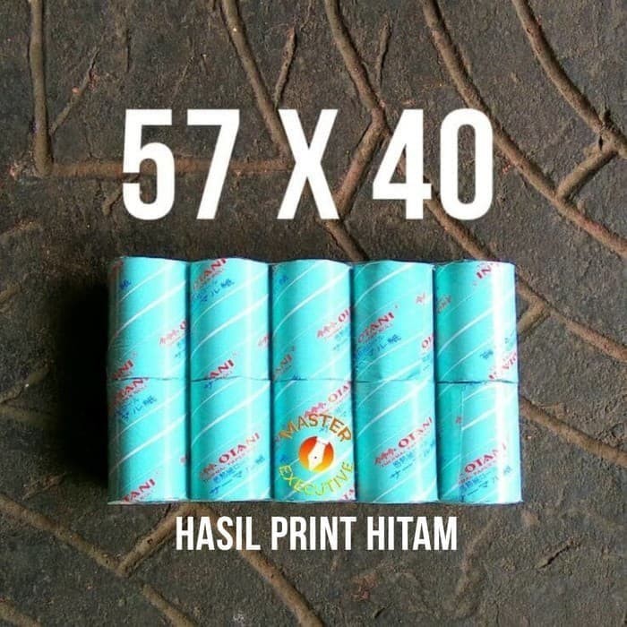 [Pak - 10 Roll] Otani 57 x 40 -13 Kertas Struk Thermal Paper / Telstruk - EDC / Edisi