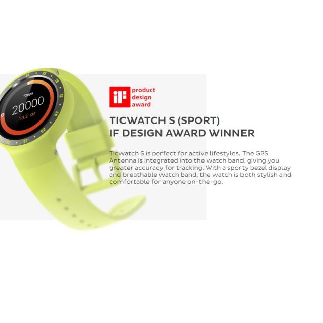 ticwatch s sport