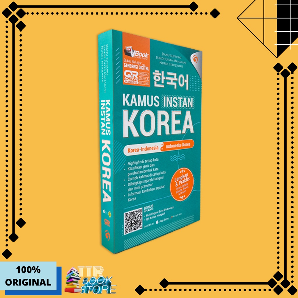 KAMUS KOREA - KAMUS INSTAN KOREA KOREA - INDONESIA & INDONESIA - KOREA