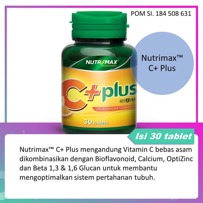 NP505 Vitamin C Nutrimax C Plus Nutrimax C Plus Exp 2023