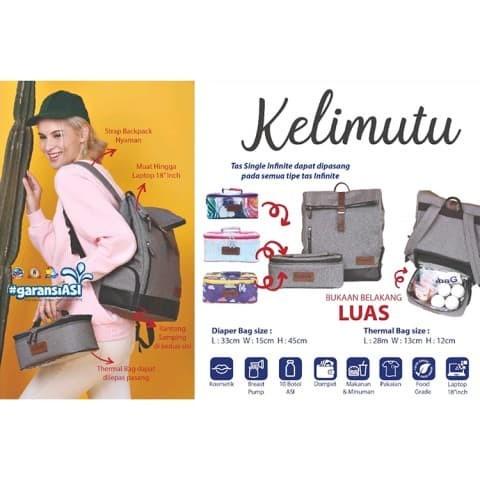 Chill | Tas Asi Tas Penyimpan Asi Ransel Gabag Kelimut Diaper Bag Cooler Bag