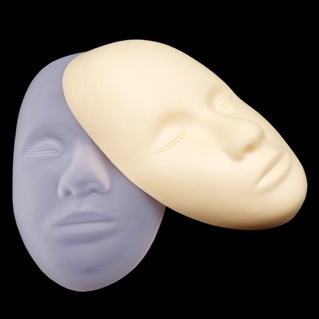 Kulit Latihan Sulam /kulit muka 5D/Face mannequin/manekin/patung manekin