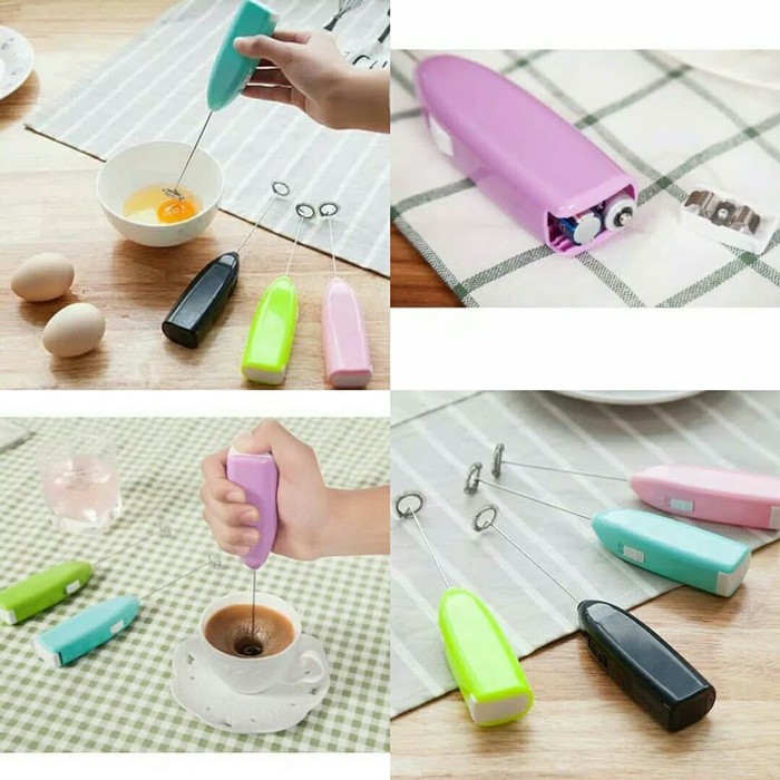 Mixer Mini Electric Hand - Pengocok Telur Kopi Kocokan Kopi Telur Susu