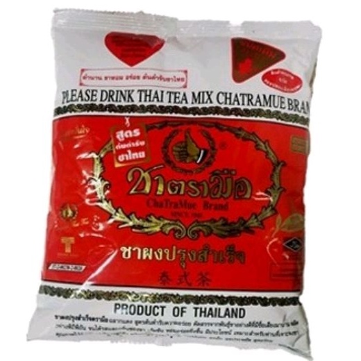

Chatramue Thai Milk Black Tea Thai tea mix chatramue 400 gr
