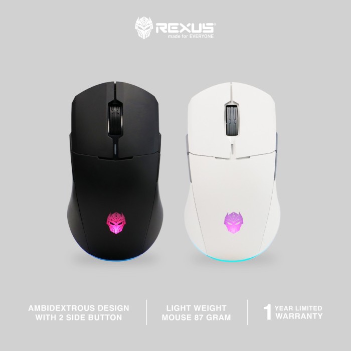 Rexus Mouse Wireless Gaming Arka II RX-107 Dual Connection