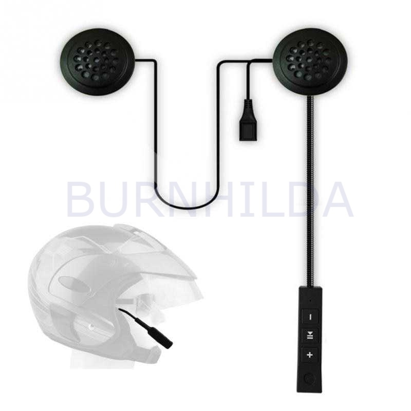 Headset Bloototh Helm Motorcycle Anti Interference accesoris motor mobil burnhilda