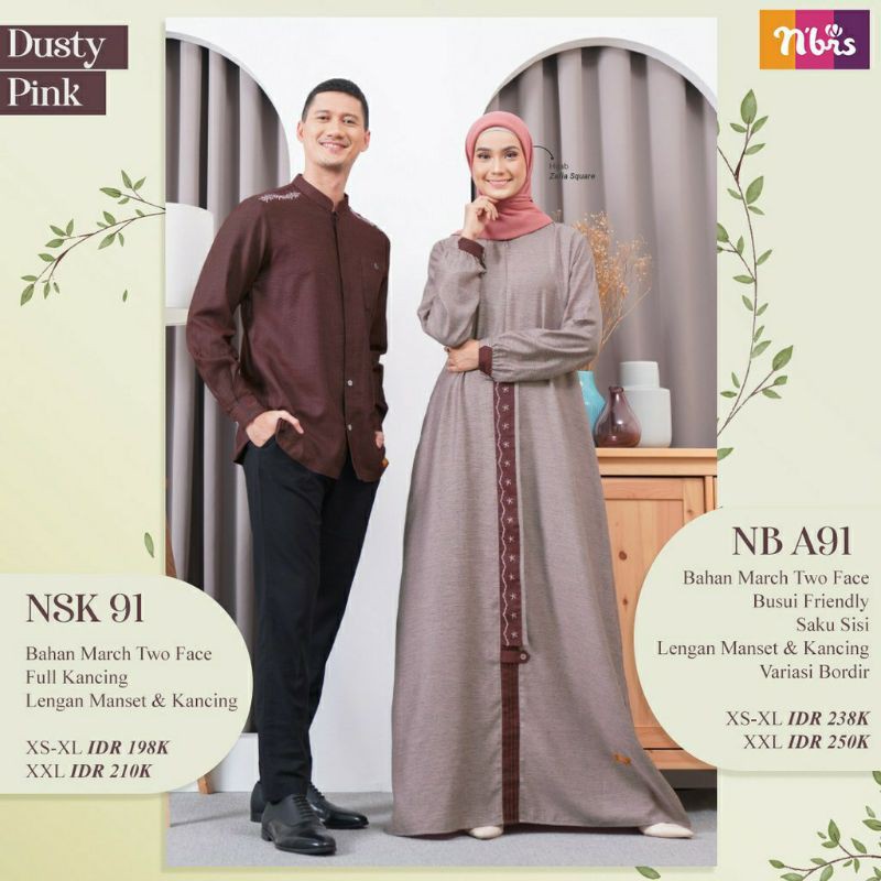 GAMIS COUPLE KOKO NSK 91 &amp; NB A91