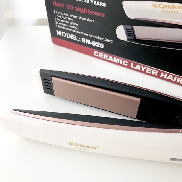 Sonar Hair Iron Catokan Catok Rambut SN 920