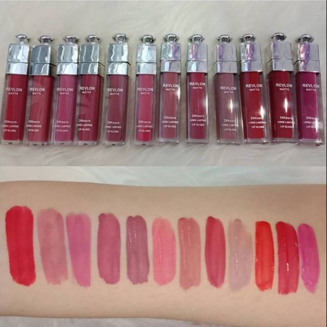 REVLON LONG LASTING MATTE LIPSTICK LIP GLOSS 3D