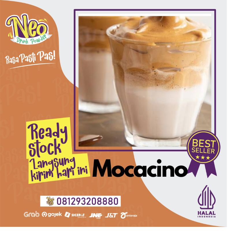 

Bubuk Minuman Rasa Moccacino 1 Kg/Moccacino Powder/Bubuk rasa Moccacino/Serbuk rasa Moccacino 1 Kg/serbuk rasa mocacino