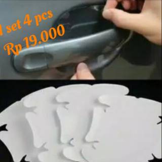  Anti  Gores  Gagang Pintu 1 Set Isi 4 Pcs Shopee Indonesia