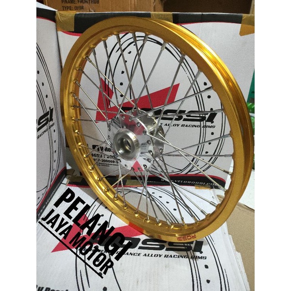 Paket Velg Rossi Depan Untuk Motor Jupiter MX lama - Jupiter Z1 - MX  New - Vega ZR - Velg Tromol Ja