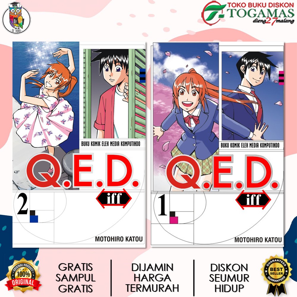 SERI KOMIK QED Q.E.D. IFF KARYA MOTOHIRO KATOU