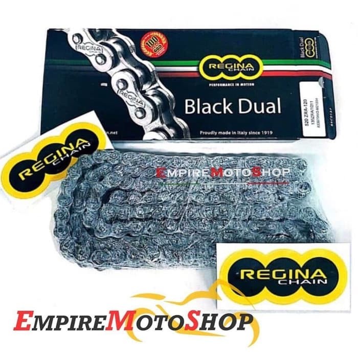 Jual Rantai Regina Chain 525 - 120 Z Ring ZRA CB400 CBR600 R6 ZX10 GSX600 Diskon