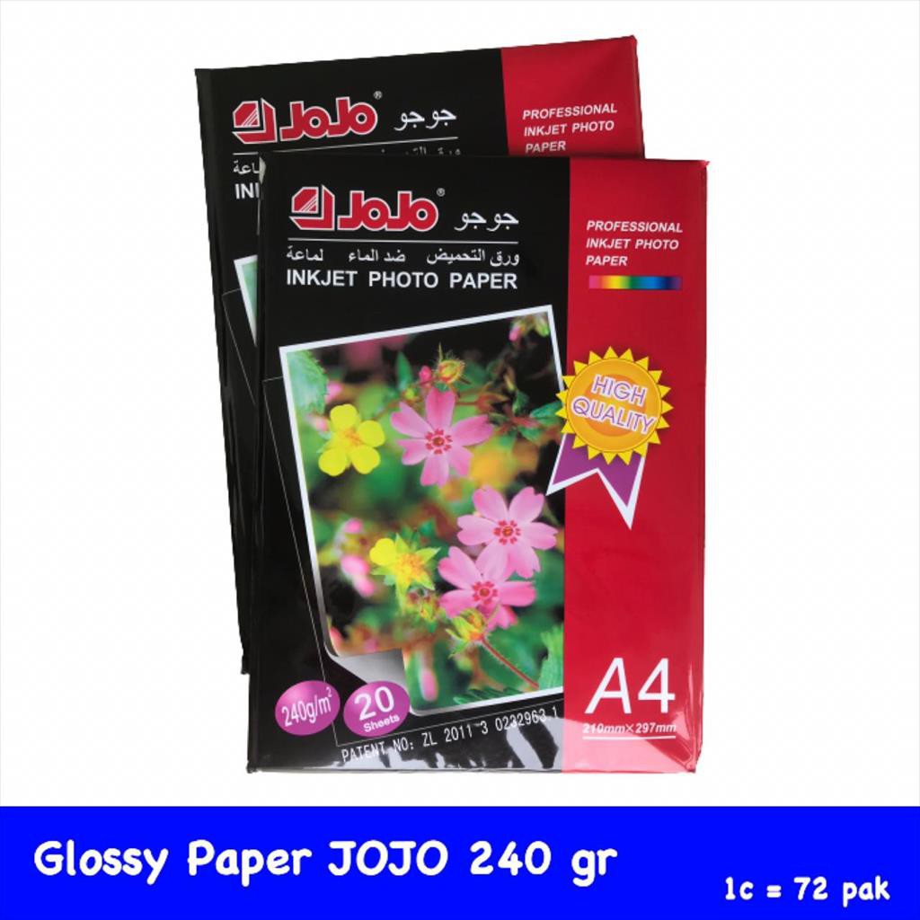 

Glossy Paper DAVIS JOJO 240gr A4
