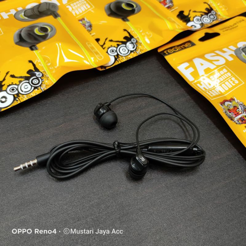 HEADSET REALME BUDS 002+ EXTRA BASS HD QUALITY SOUND KUALITAS SUARA MANTAP