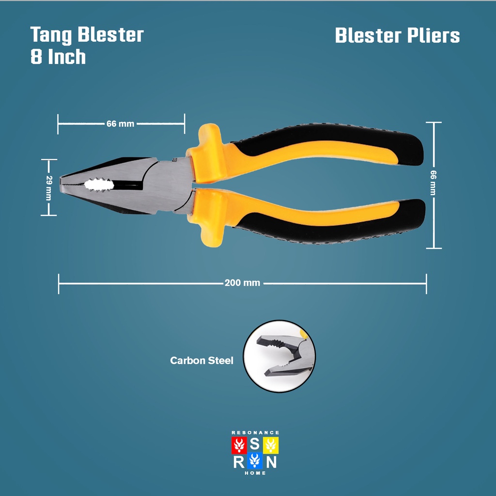 Tang Kombinasi 8 INCH Blester / Tang Combi 8 Inch Murah Rsonance Home