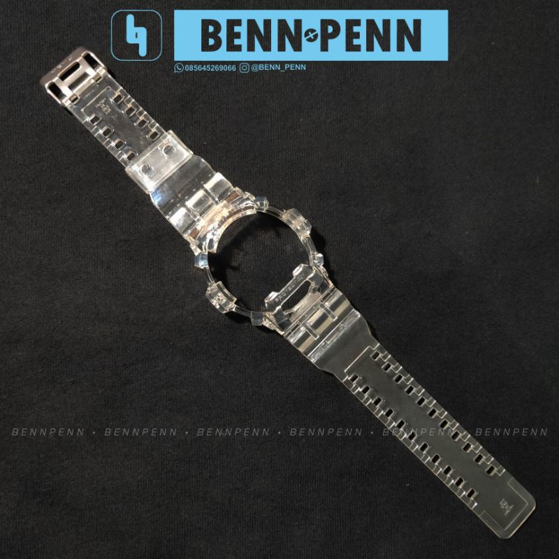BEZEL BAND STRAP JAM TANGAN CASIO G SHOCK G 8900 / GR 8900 JELLY CLEAR