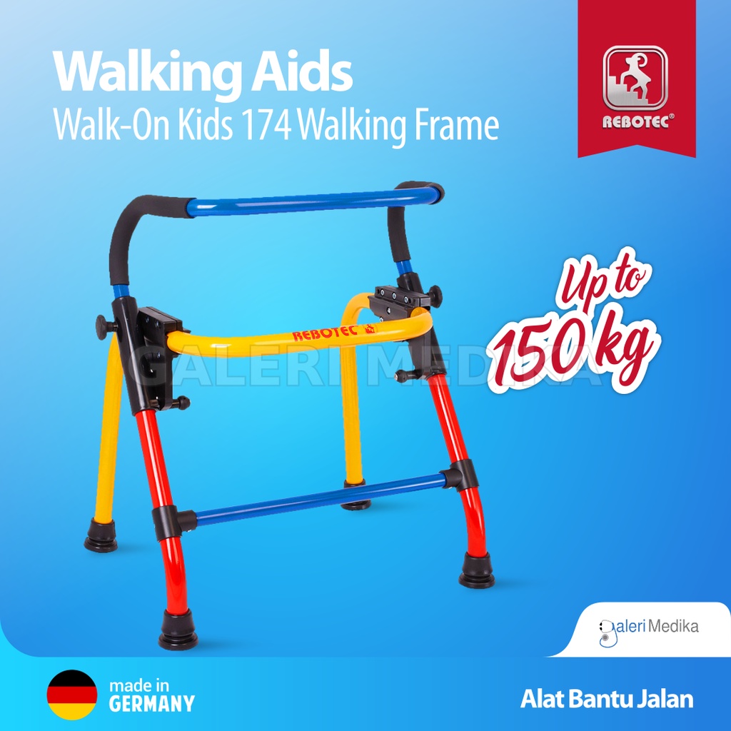 Walker Rebotec 174 Walk-On Kids Walking Frame Made In Jerman - Alat Bantu Latihan Berjalan Anak