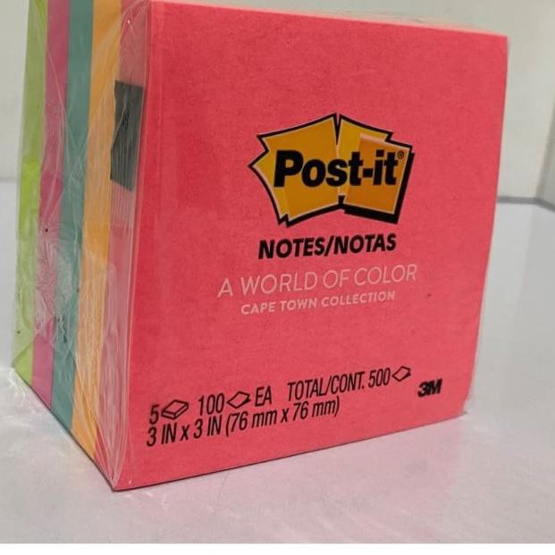 

● Sticky Note Post it 3M 654 Warna 76 x 76mm (654PK) ✬