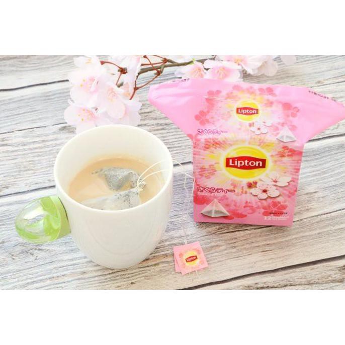 

TEA - 17 - 74 - LIPTON SAKURA TEA 12 BAGS TOKO - TEH - SEDJAK - DULU - KALA.