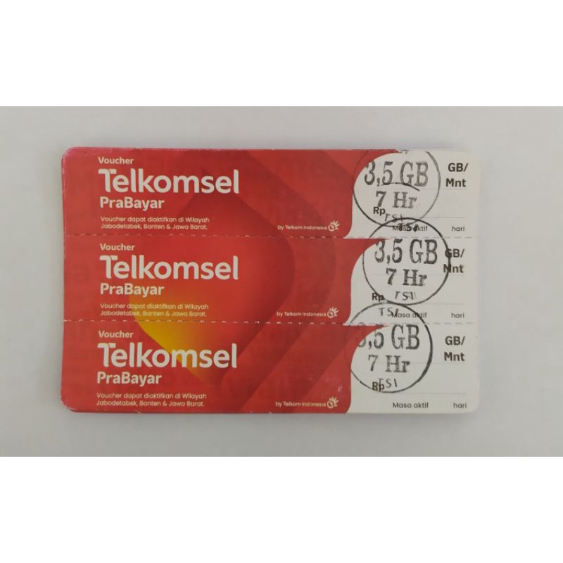 Vcr Telkomsel 3,5Gb 7Hari