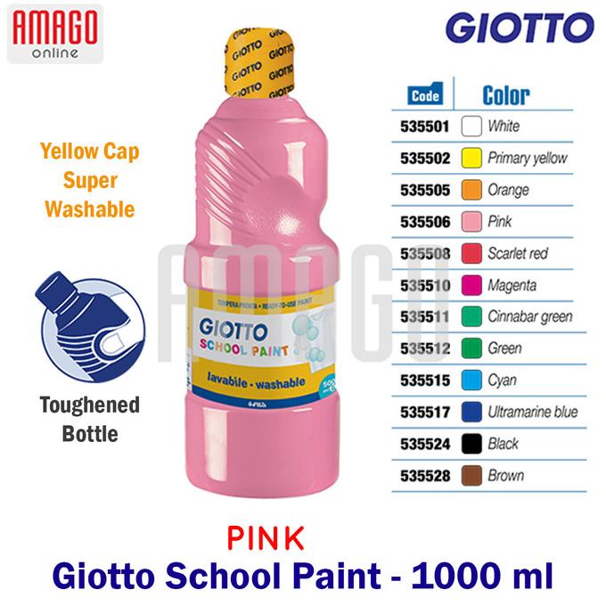 

GIOTTO SCHOOL PAINT - SATUAN - 1.000 ml - PILIH WARNA