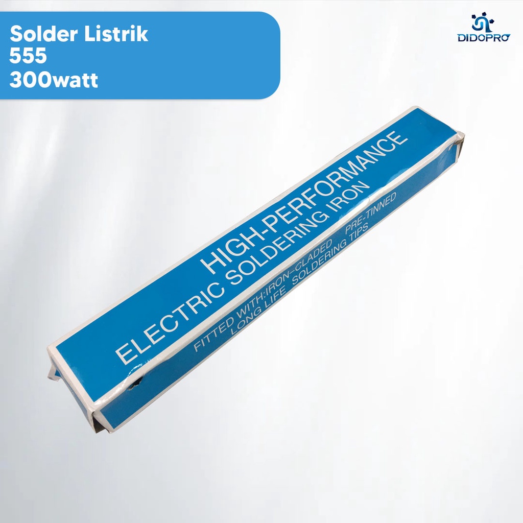 Solder Listrik 300W Gagang Kayu 555 300 Watt Electric Soldering Iron