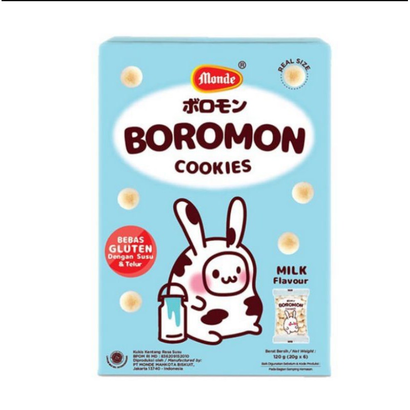 

Monde Boromon Cookies Milk 120 gr