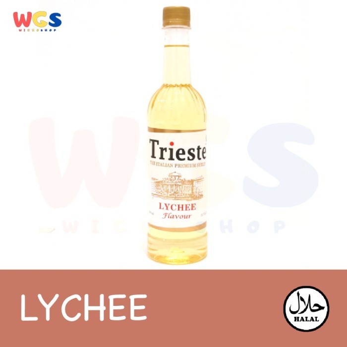 Jual SYRUP TRIESTE LYCHEE FLAVOUR SIRUP RASA LYCHEE 650 ML Shopee Indonesia