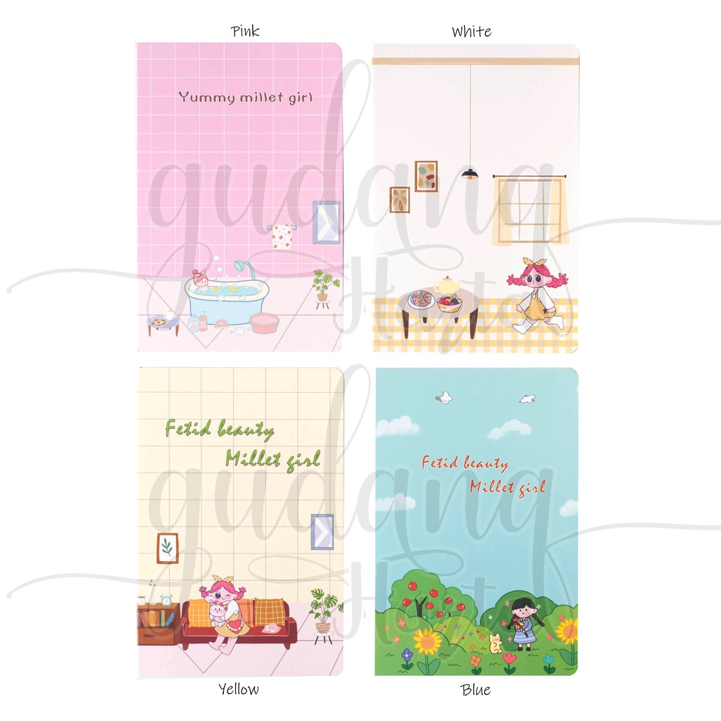 Notebook Girls Me Time Buku Tulis Buku Catatan Note Lucu GH 308215