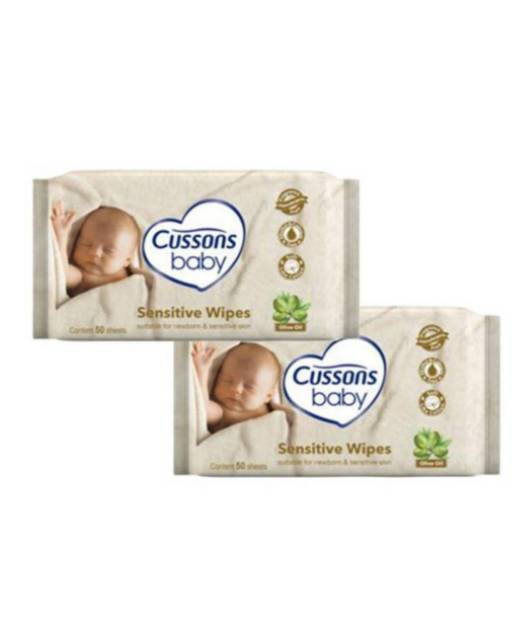 CUSSONS BABY Wipes  50 + 50 s