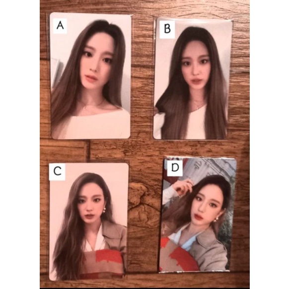 fromis_9 jang gyuri photocard album 9 way ticket