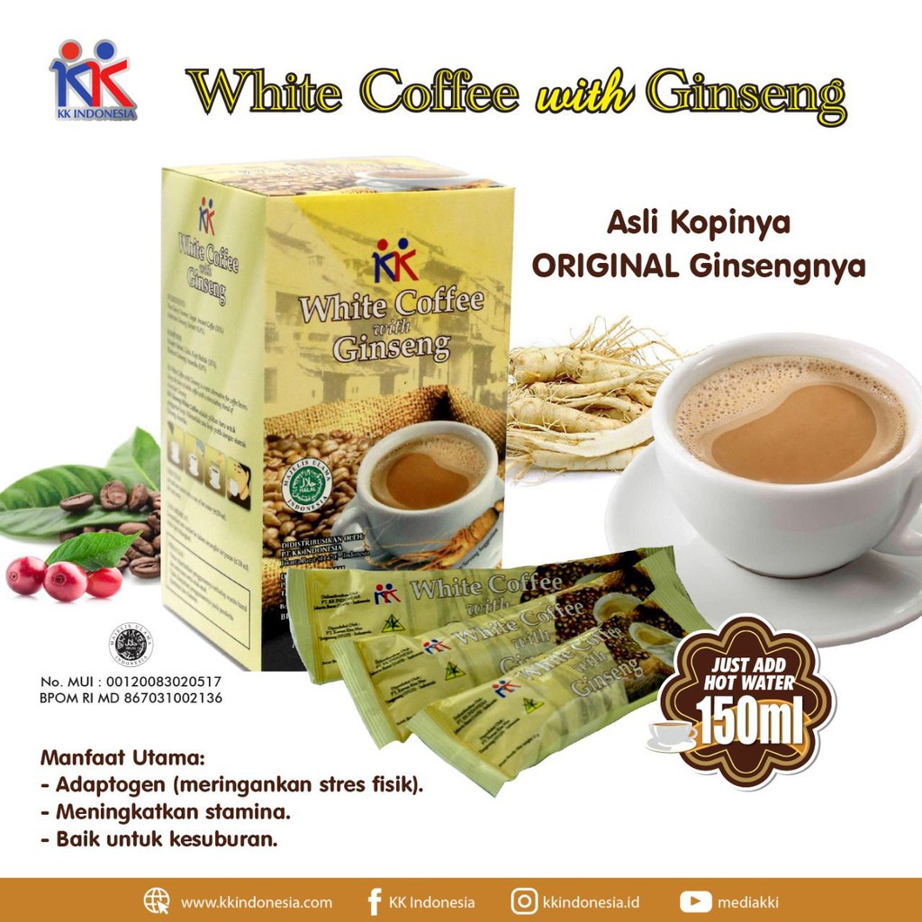 Minuman kesehatan KK Indonesia Vitayang Matcha KK Kerbuk Kedelai kk Coffee 5 in 1 kk White Coffee original kk Indonesia