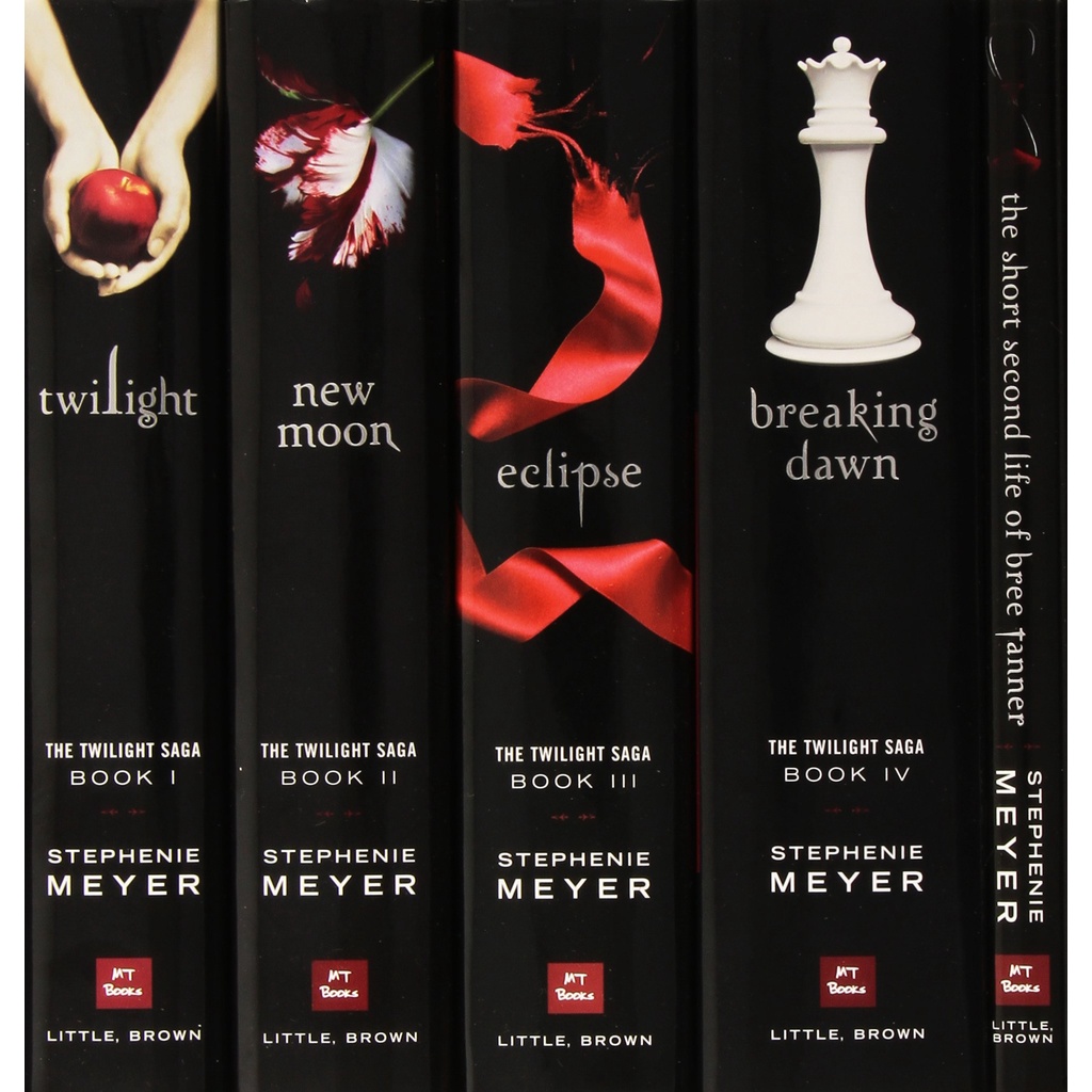 [ENGLISH] BUKU NOVEL STEPHENIE MEYER 6 SERIES - TWILIGHT - NEW MOON - ECLIPSE - BREAKING DAWN - LIFE AND DEATH - TWILIGHT SAGA [ORIGINAL]