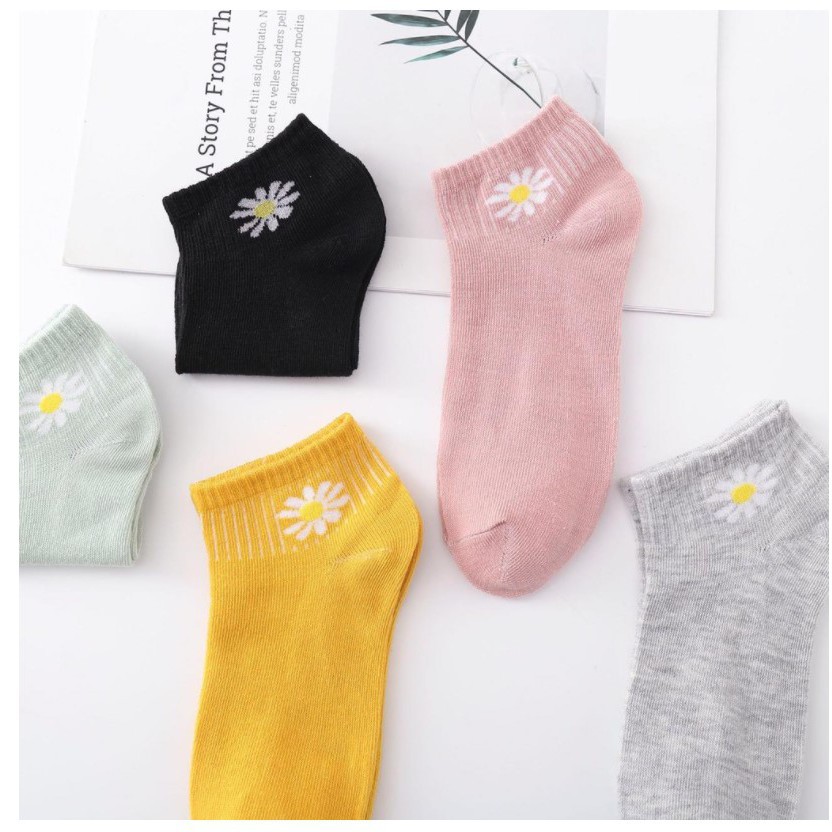 PA Kaos Kaki Wanita BUNGA DAISY Fashion Anak / Dewasa Kaoskaki GGSOX IMPORT MURAH SS101