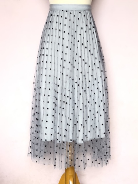 Polka Tutu Skirt Long Skirt