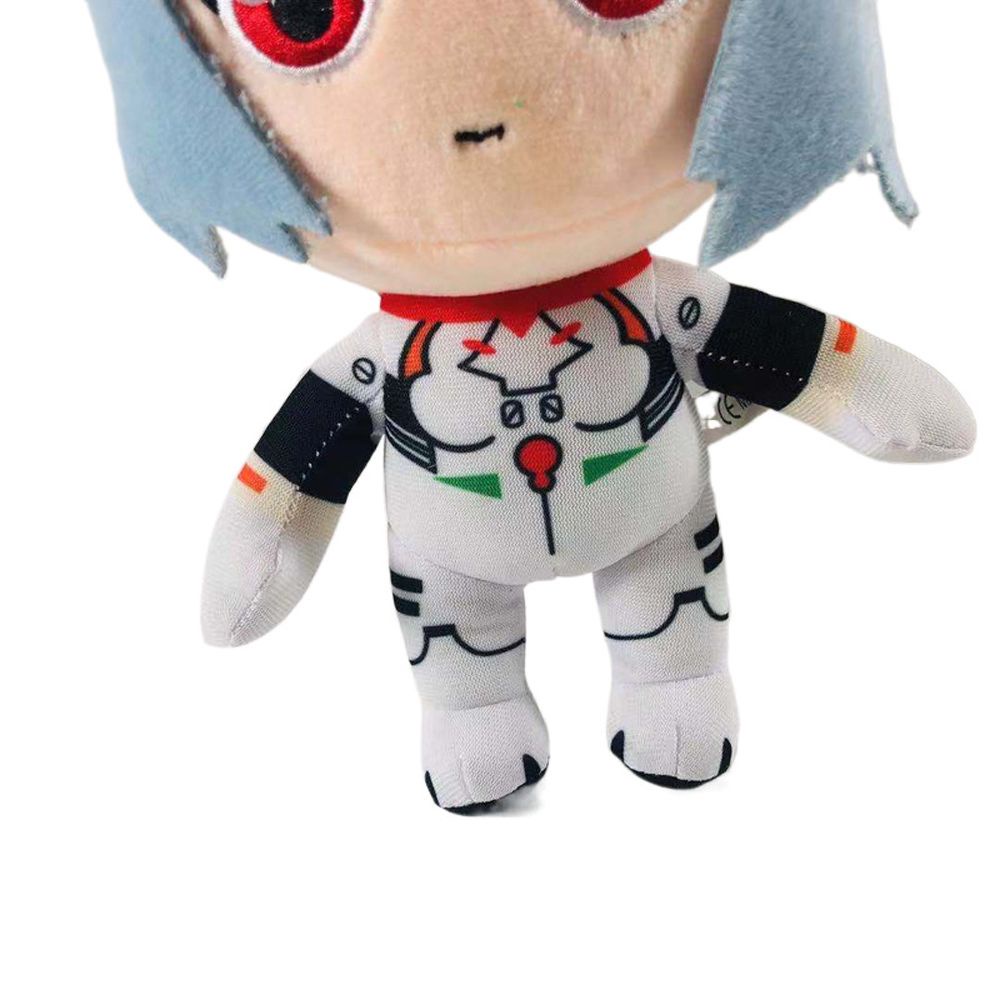 LANFY Kawaii Evangelion Plush Toy Soft Stuffed Toy Anime Doll Kids Toy Room Decor Ayanami Rei Plush Doll Children Gift 20cm Penguin Penpen