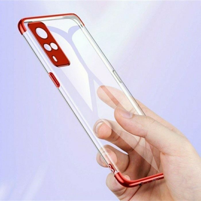 Shining Chrome Tpu Case Clear Silicone Case Samsung A22 4G A22 5G - SC